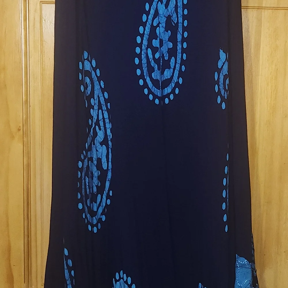 ⭐️Paradise Boho Dress Handkerchief Hem Free Size Beach Resortwear Coverup - Picture 5 of 6